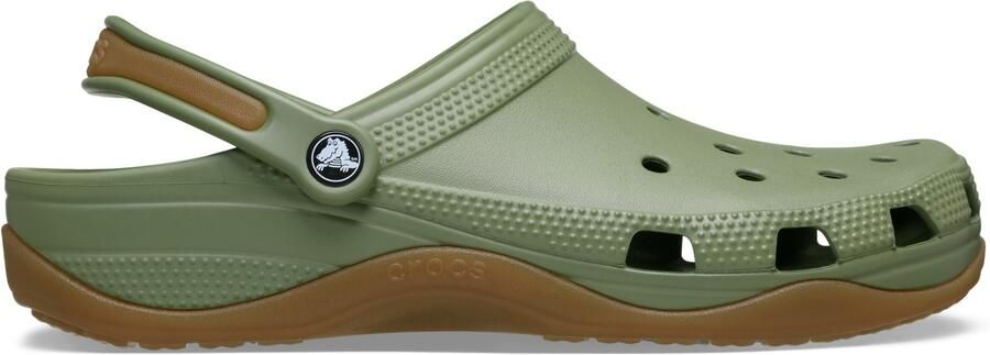 Crocs Classic Evo Gum Clog Sandalen maat 37-38 olijfgroen
