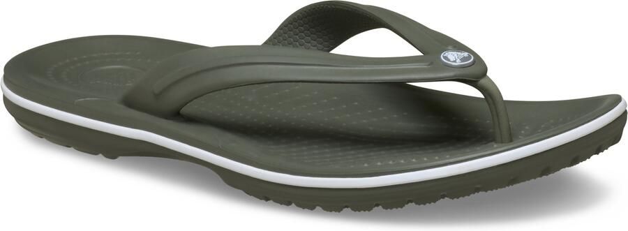 Crocs Crocband Flip Sandalen maat 42-43 olijfgroen - Foto 2