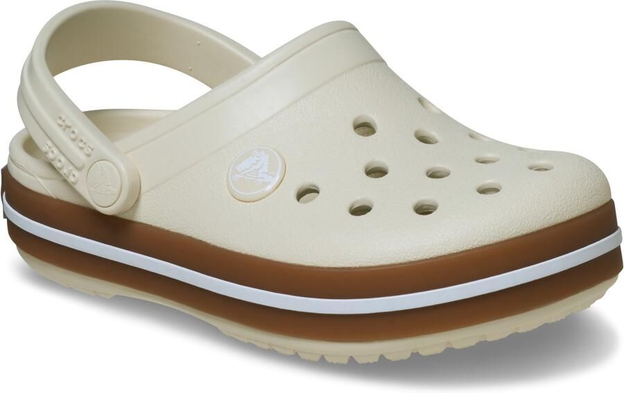 Crocs Kid's Crocband Gum Clog Sandalen maat 33-34 beige - Foto 3