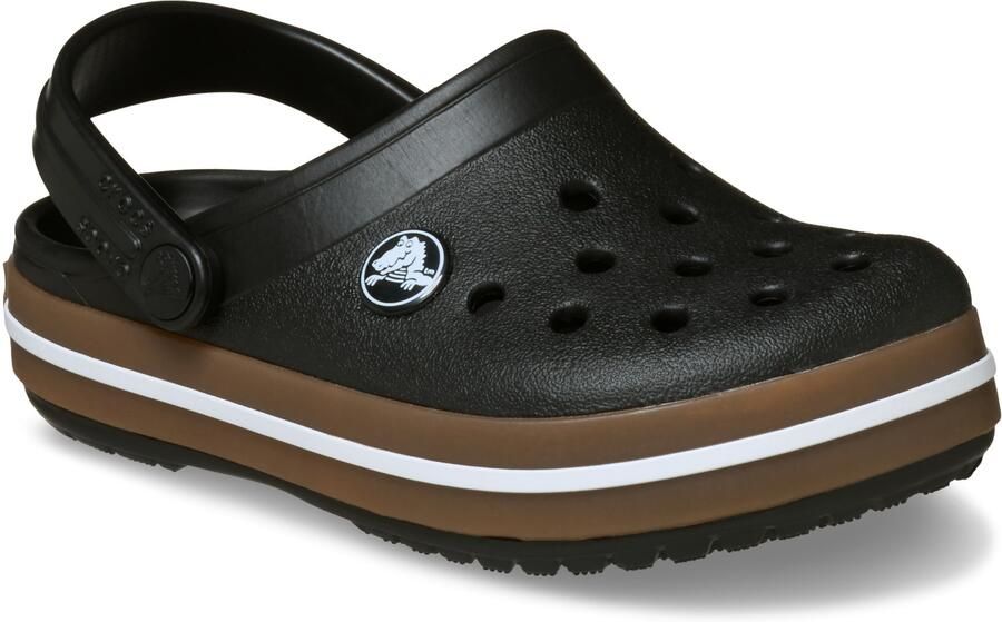 Crocs Kid's Crocband Gum Clog Sandalen maat 38-39 zwart - Foto 2