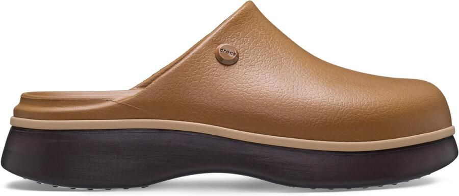 Crocs Women's Dylan Notched Clog Sandalen maat 36-37 bruin