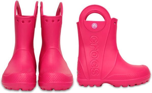 Crocs Handle It Rain Boot Kids Rubberlaarzen maat C13 roze