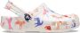 Crocs Kid's Classic Character Print Clog Sandalen maat C10 wit - Thumbnail 1