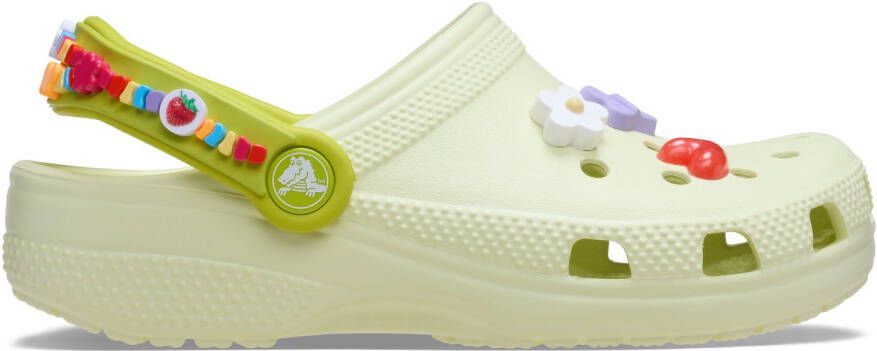 Crocs Kid's Classic Fun Lab Clog Sandalen beige groen
