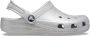 Crocs Classic Glitter Clog Unisex Kids 206993-0IC Zilver-34 35 - Thumbnail 2