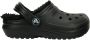 Crocs Kid's Classic Lined Clog Pantoffels maat C13 zwart - Thumbnail 2