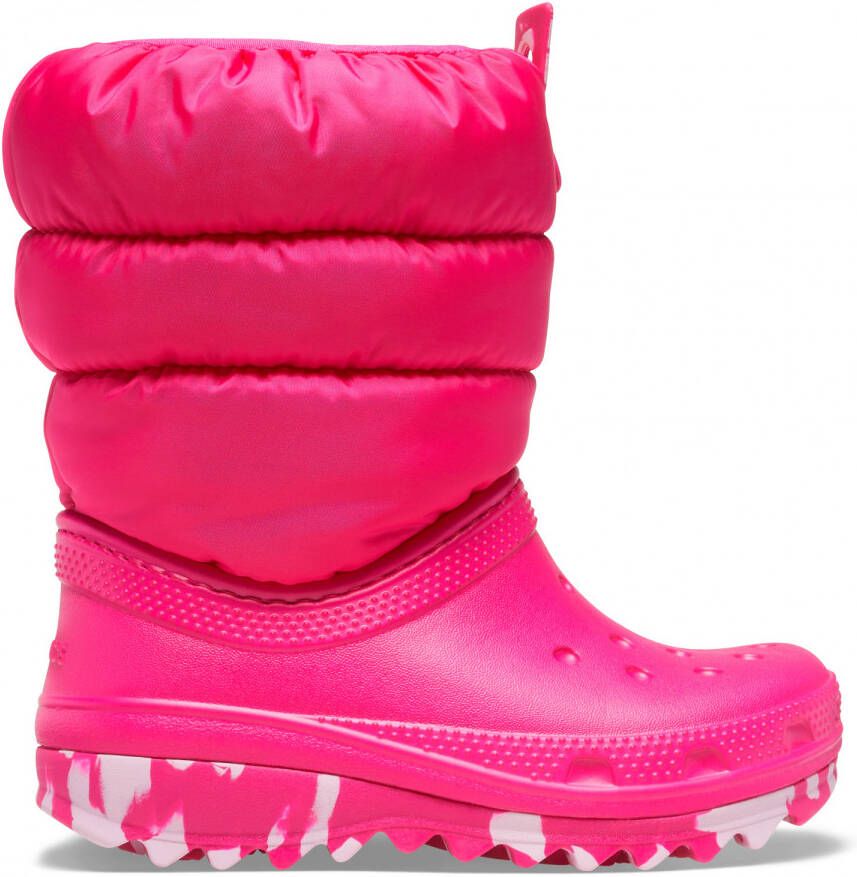 Crocs Kid's Classic Neo Puff Boot Winterschoenen maat J6 roze