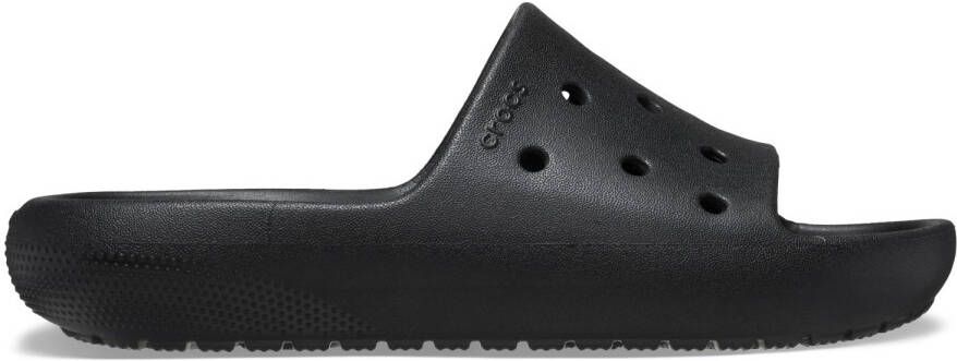 Crocs Kid's Classic Slide V2 Sandalen maat C12 zwart