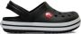 Crocs Kid's Crocband Clog T Sandalen maat C10 zwart grijs - Thumbnail 3