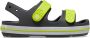 Crocs Crocband Cruiser Sandal Toddler Grijs met Gele Sandaaltjes - Thumbnail 2