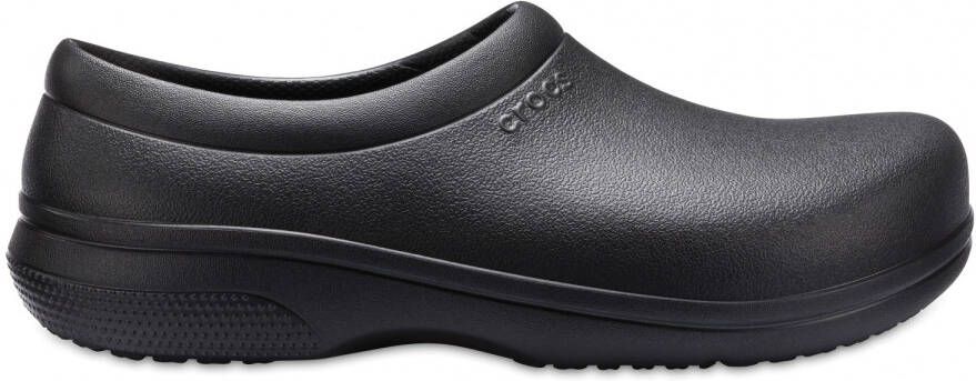Crocs On The Clock Work Slipon Sneakers maat M6 W8 zwart grijs