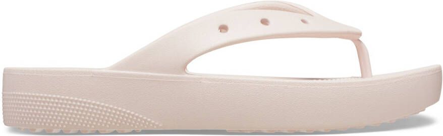 Crocs Women's Classic Platform Flip Sandalen roze