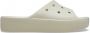 Crocs Women's Classic Platform Slide Sandalen maat W10 grijs beige - Thumbnail 2