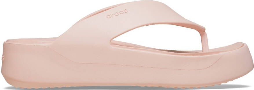 Crocs Women's Getaway Platform Flip Sandalen roze