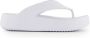 Crocs Women's Getaway Platform Flip Sandalen maat W10 wit - Thumbnail 2