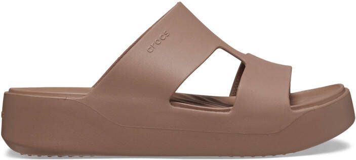 Crocs Women's Getaway Platform H-Strap Sandalen maat W6 bruin