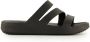 Crocs Badslippers Getaway Strappy zomerschoen badschoen zwembadglijbanen met modieuze bandjes - Thumbnail 4