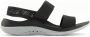 Crocs Literide 360 W Sandal 206711-02G Vrouwen Zwart Sandalen - Thumbnail 3