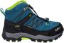 CMP Kid's Rigel Mid Trekking Shoes Waterproof Wandelschoenen blauw zwart - Thumbnail 1