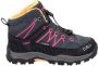 CMP Kid's Rigel Mid Trekking Shoes Waterproof Wandelschoenen zwart - Thumbnail 3