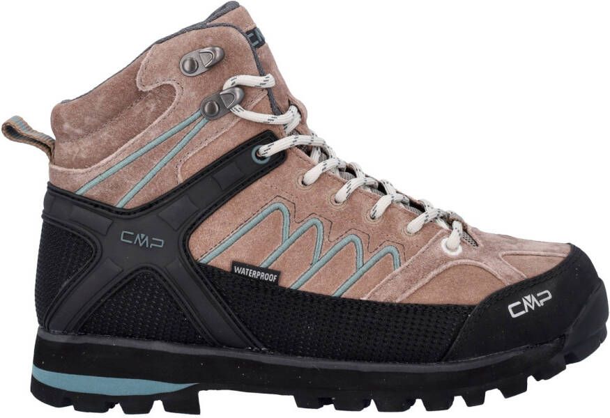 CMP Women's Moon Mid Trekking Shoe Waterproof Wandelschoenen zwart bruin