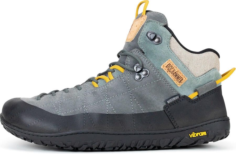 Doghammer Terrar Rock High WP Barefootschoenen grijs