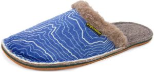 Doghammer Hütte-Zua Skifell 2 Pantoffels blauw