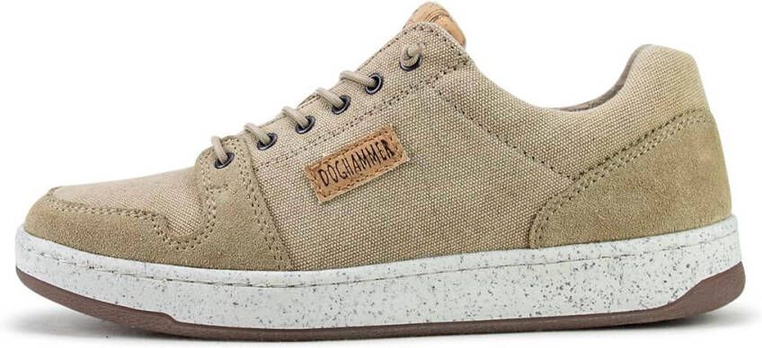 Doghammer Women's Textile Commuter Vegan Sneakers beige