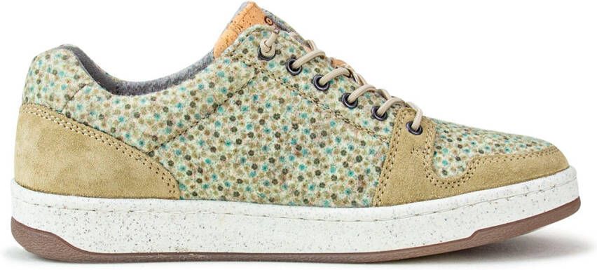 Doghammer Women's Wool Commuter Sneakers wit beige