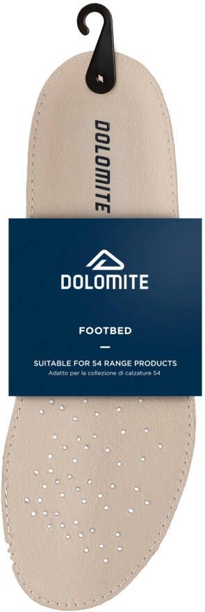 Dolomite 54 Footbed Leather Inlegzool beige