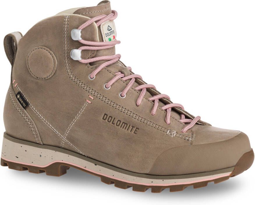 Dolomite Women's Cinquantaquattro High Full Grain Evo GTX Sneakers beige