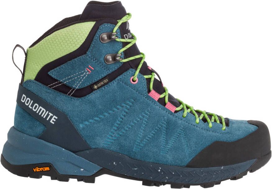 Dolomite Women's Crodarossa Leather High GTX Wandelschoenen blauw