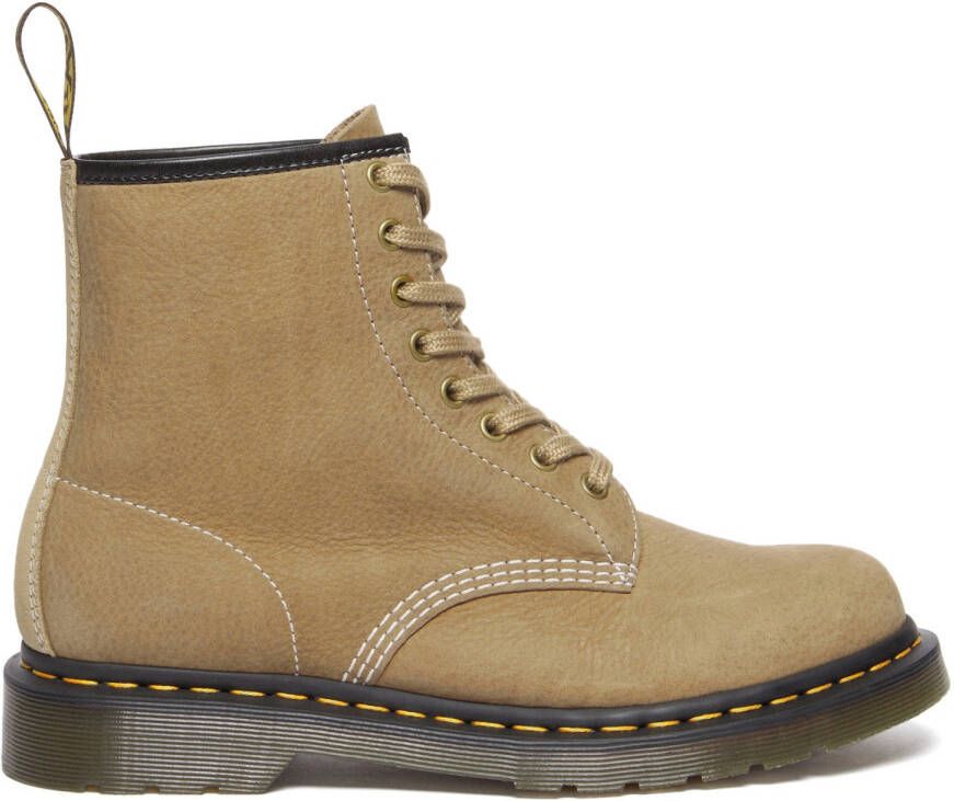 Dr. Martens 1460 Tumbled Nubuck + EH Suede Hoge schoenen beige