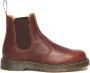 Dr. Martens Bruine Leren Chelsea Laarzen met Tech Stof Brown Heren - Thumbnail 3
