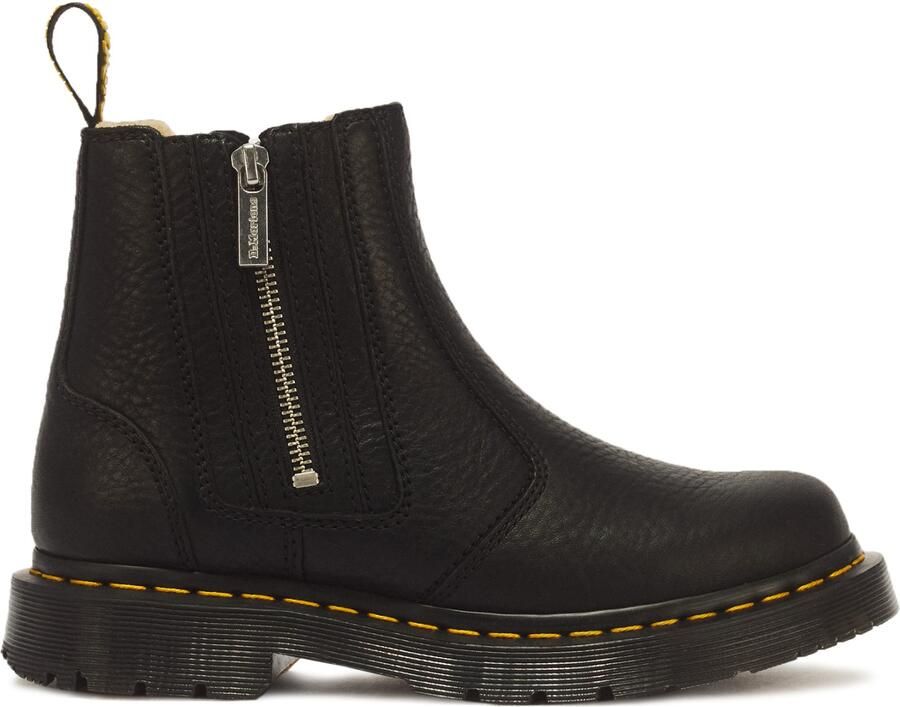 Dr. Martens Women's 2976 Alyson w Zip Up Chelsea Grizzly Winterschoenen zwart - Foto 2