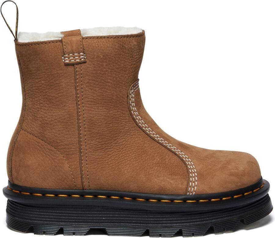 Dr. Martens ZEBZAG RIGGER WL RIGGER BOOT SnowbootsGevoerde laarzenDames laarzen Cognac - Foto 5