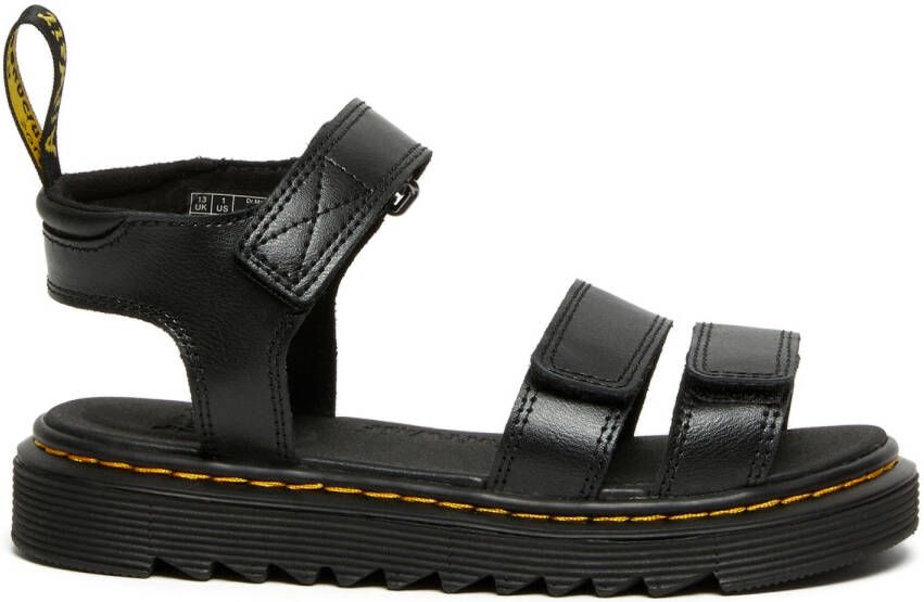 Dr. Martens Klaire J Black T Lamper leren sandalen zwart Meisjes Leer Effen 32 - Foto 11