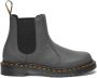 Dr. Martens 2976 Gunmetal Virginia Laars grijs Leer Dames Basics Casual wear - Thumbnail 3