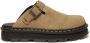 Dr. Martens Zebzag Suede Mules Brown- Brown - Thumbnail 2