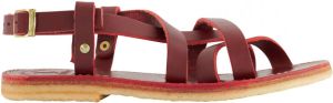 Duckfeet Bornholm Sandalen rood