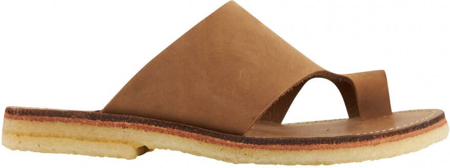 duckfeet Mandø Sandalen bruin beige