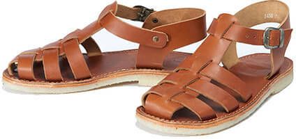 Duckfeet Ringkøbing Sandalen bruin