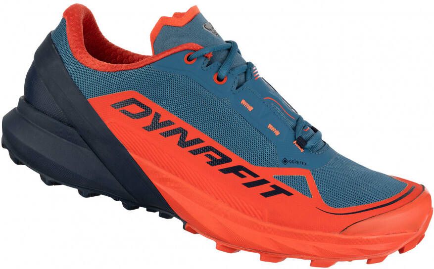Dynafit Ultra 50 Goretex Trailrunningschoenen Oranje Blauw Man