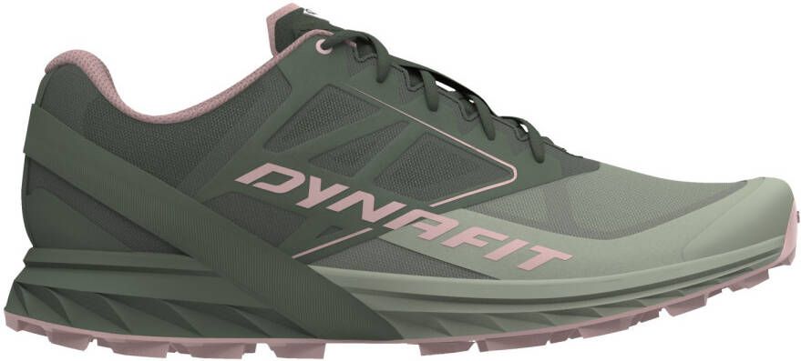 Dynafit Women's Alpine Trailrunningschoenen grijs olijfgroen