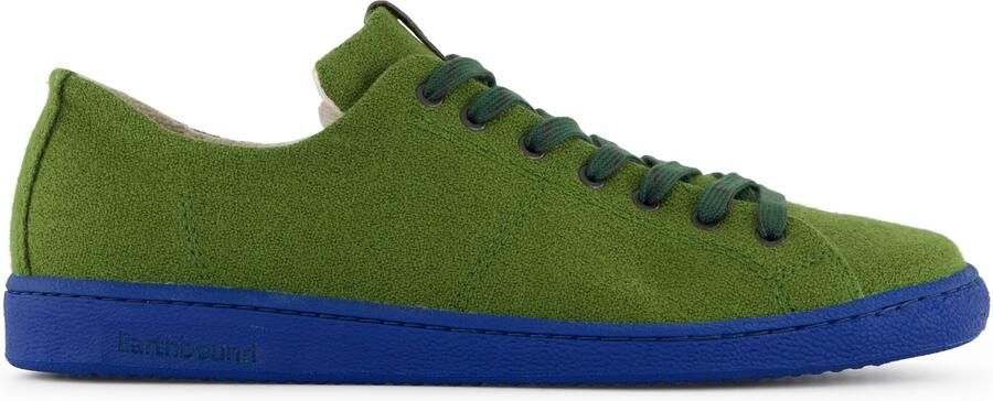 Earthbound Leshy Moss & Blue Sneakers olijfgroen