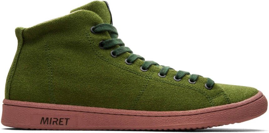Earthbound Erilo Moss X Rose Sneakers olijfgroen