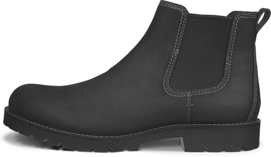ECCO Charlestown WP Chelsea Hoge schoenen grijs zwart