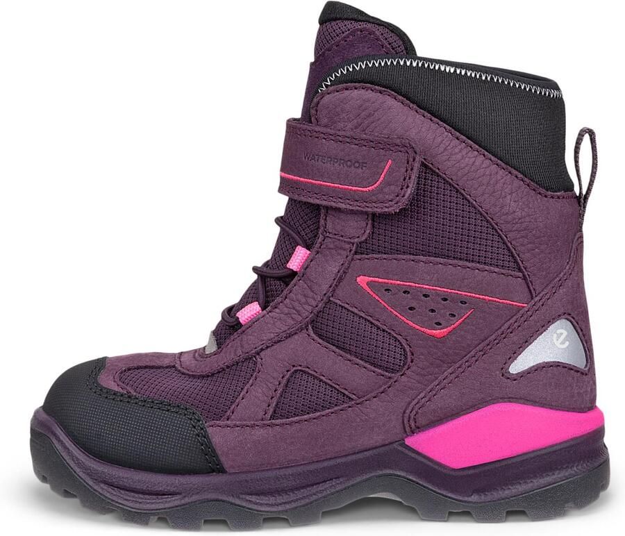 ECCO Kid's Snow Mountain 1S Lace Winterschoenen purper