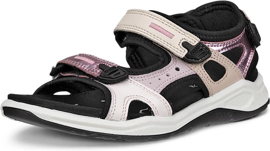 ECCO Kid's X-Trinsic Connecting Stripe Sandalen zwart