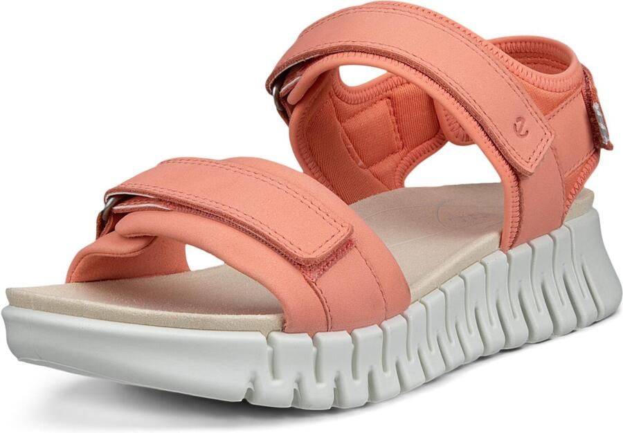 ECCO Women's Gruuv Sol Sandalen roze